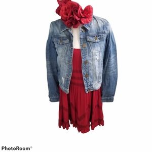 Zoe and Rose Band of Gypsies Trapeze Dress